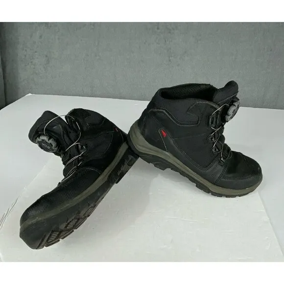 Red Wing Men's Boots Size usa 9.5 D Black Waterproof Safety Toe Hiking Shoe