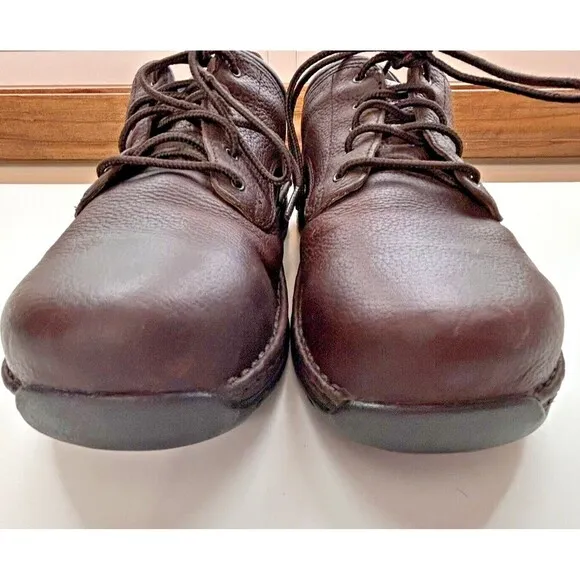 Red Wing Men's Oxford  10D 6704 Steel Toe Brown Leather ASTM F 2413-05