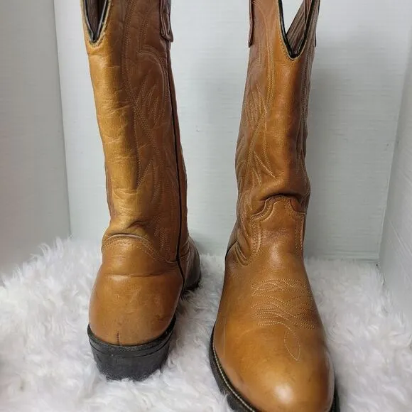 Red Wing Pecos 2282 Mens Size 10 EE Safety Toe Cowboy Western Work Boots