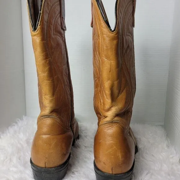 Red Wing Pecos 2282 Mens Size 10 EE Safety Toe Cowboy Western Work Boots
