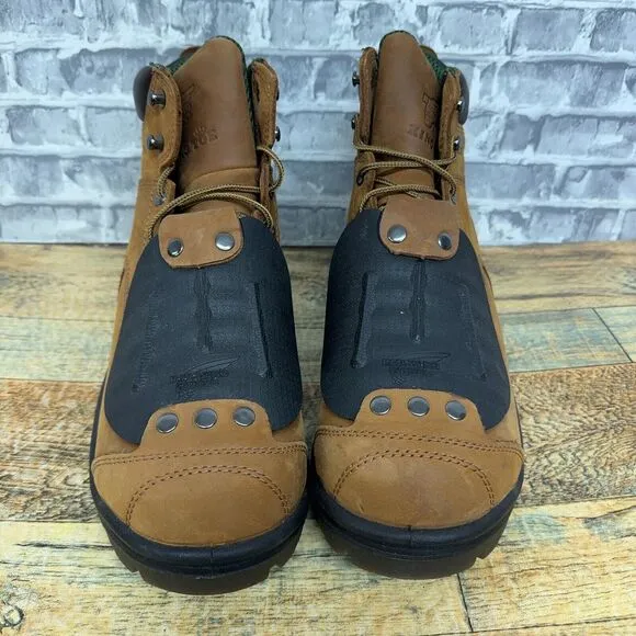 Red Wing Safety Comp Toe Metatarsal Guard Work Boots King Toe 4456 Mens 11 D New