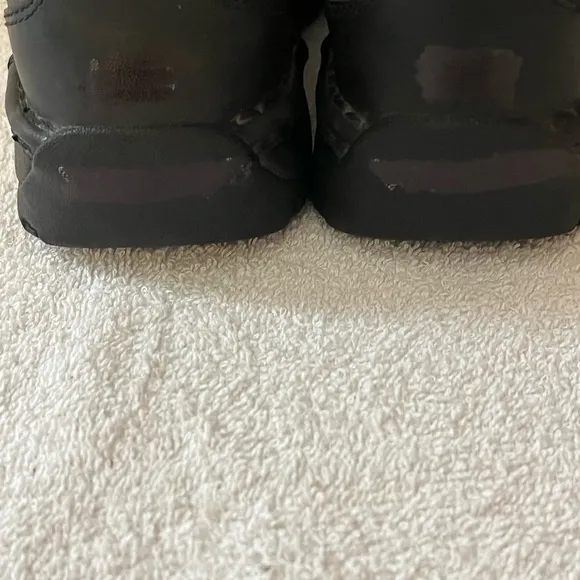 Red wing SD Safety Black Steel Toe Shoes Sz 6