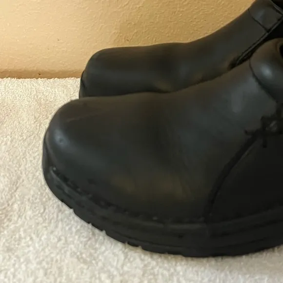 Red wing SD Safety Black Steel Toe Shoes Sz 6