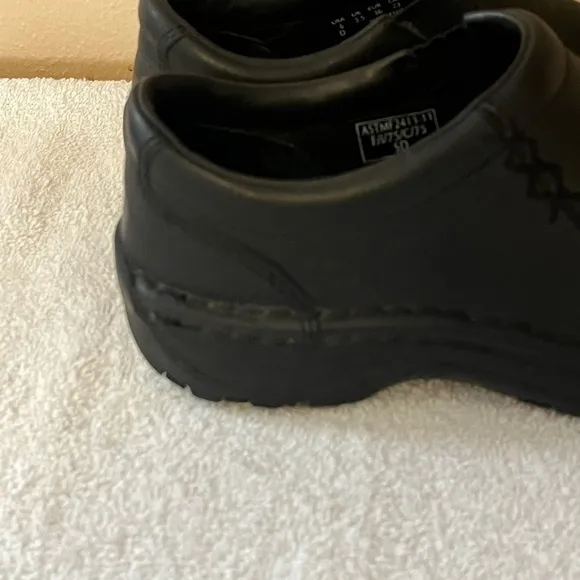 Red wing SD Safety Black Steel Toe Shoes Sz 6