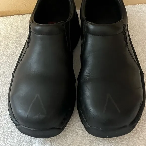 Red wing SD Safety Black Steel Toe Shoes Sz 6