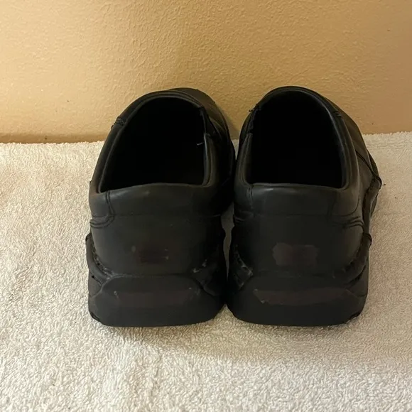Red wing SD Safety Black Steel Toe Shoes Sz 6