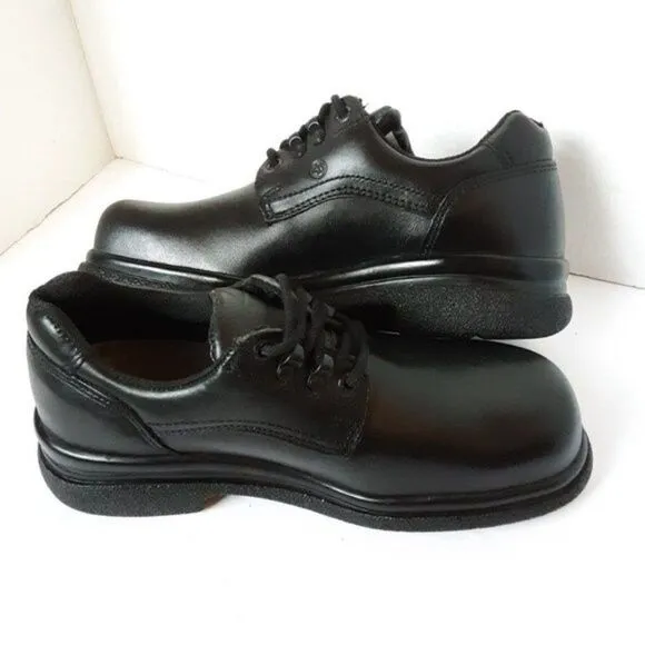 Red Wing Shoes 6618 Men's 7M Black Leather Steel Toe Oxford Shoes
