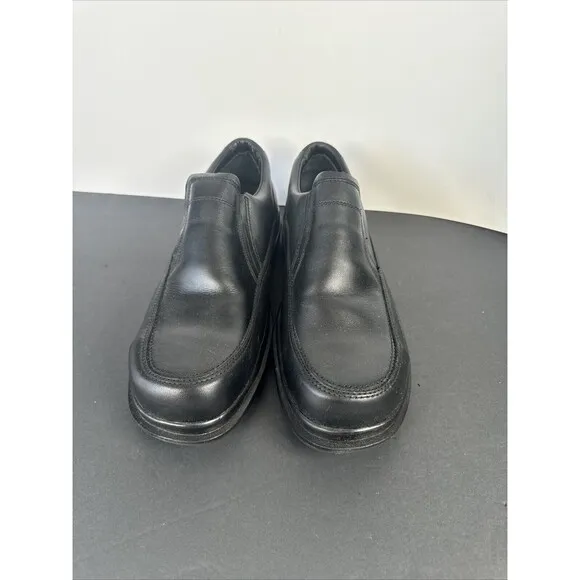 Red Wing Shoes 6646 Men’s 11.5 D Black Leather Steel Toe Safety Slip On (11/12)