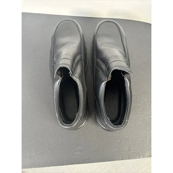 Red Wing Shoes 6646 Men’s 11.5 D Black Leather Steel Toe Safety Slip On (11/12)