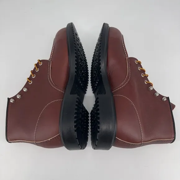 Red Wing Shoes 8249 Steel Toe Work Boot Mens 11.5 EEE Brown Leather Supersole 6&quot;