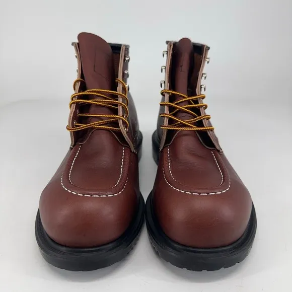 Red Wing Shoes 8249 Steel Toe Work Boot Mens 11.5 EEE Brown Leather Supersole 6&quot;