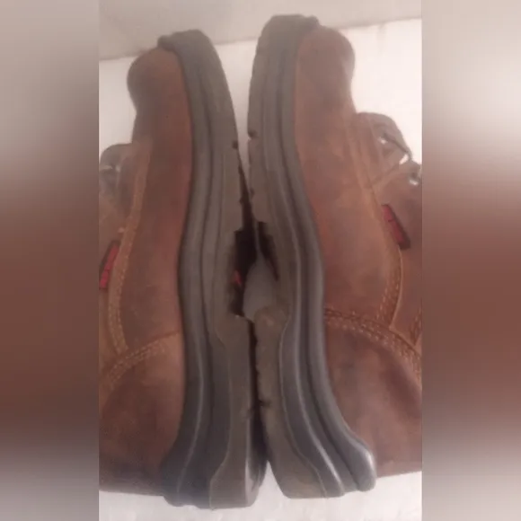 Red Wing Shoes F2413-11 Leather Work Steel Toe Boots Men's Size 11.5B