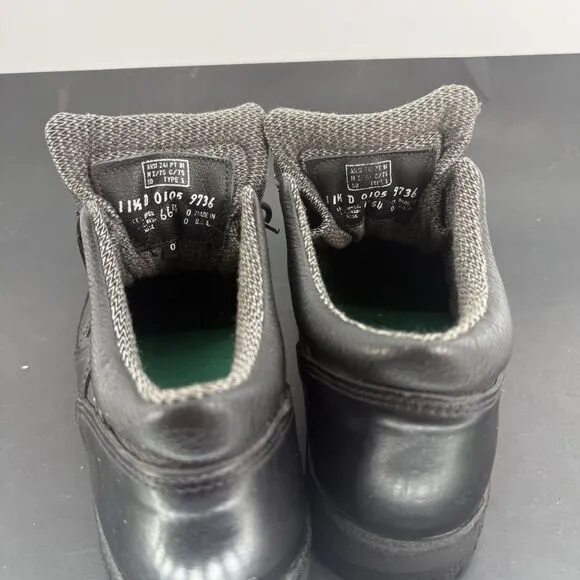 Red Wing Shoes Men’s Black Leather  (Steel Toe) (SD Protection) Size 11.5 D
