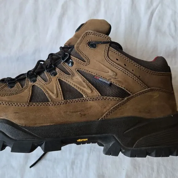 Red Wing TruHiker 6672 Waterproof Steel Safety Toe 3'' Boots Brown Size 14 D