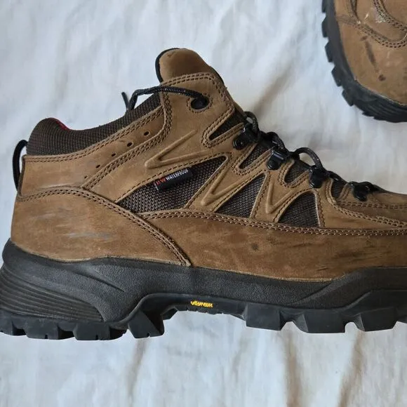 Red Wing TruHiker 6672 Waterproof Steel Safety Toe 3'' Boots Brown Size 14 D
