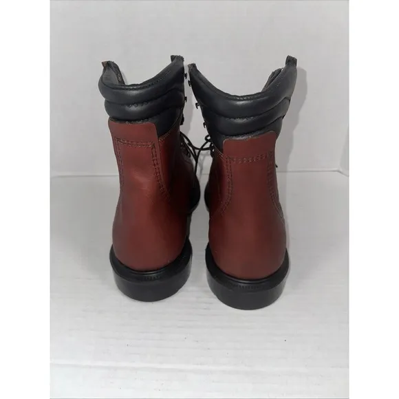 Red Wing USA Classic Supersole 402 Men 11.5 H Plain Toe Moc Toe Red‎ Work Boot