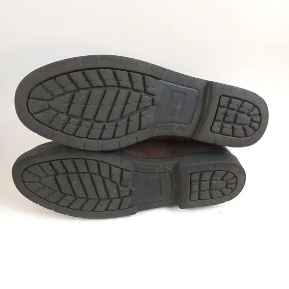 RED WING Women's Brown Leather Lace Up flat Shoes 2383 Size 8B