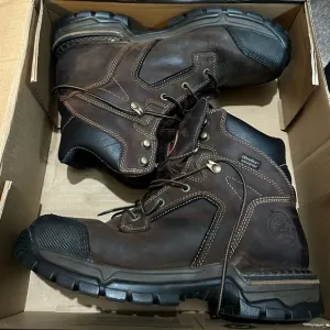 Red Wing Work 6” Two Harbors Safety Boots Size 10