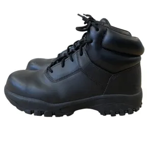 Red Wing Worx Chukka Boots Men's Size 11.5 Black Leather Copper Style Safety Toe