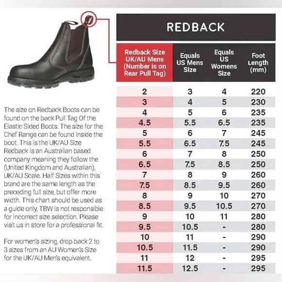 Redback Easy Escape UBBK Black Leather Steel Toe Black Slip On Safety Boots