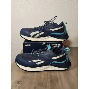Reebok Floatride Energy 3  Size 10W Blue Athletic Work Shoes Sneakers RB3493