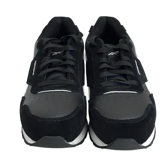 Reebok Harman Work Sneakers Comp Toe Slip Resistant Suede‎ Leather Shoes