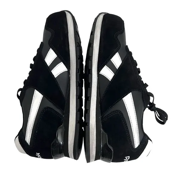 Reebok Harman Work Sneakers Comp Toe Slip Resistant Suede‎ Leather Shoes