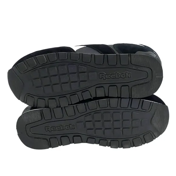 Reebok Harman Work Sneakers Comp Toe Slip Resistant Suede‎ Leather Shoes