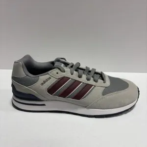 Reebok Men’s Run 80’s Grey/Red Sneakers, Size 9.5 M