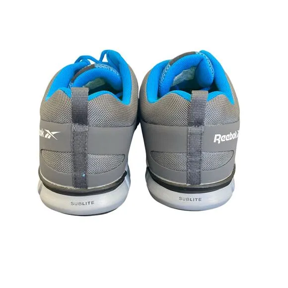 Reebok Mens Size 15 Sublite Slip Resistant Work Shoes Alloy Toe Lightweight