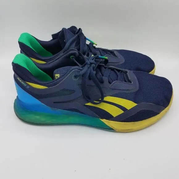 Reebok Men's Size 9 Nano X Vector Navy Sneakers Shoes FY1066