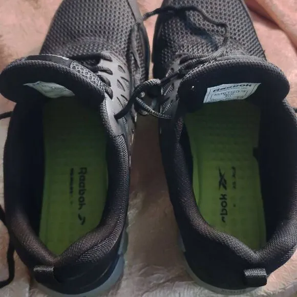 Reebok Men's Sublite Cushion Athletic Work Sneakers Shoes Black Size 9