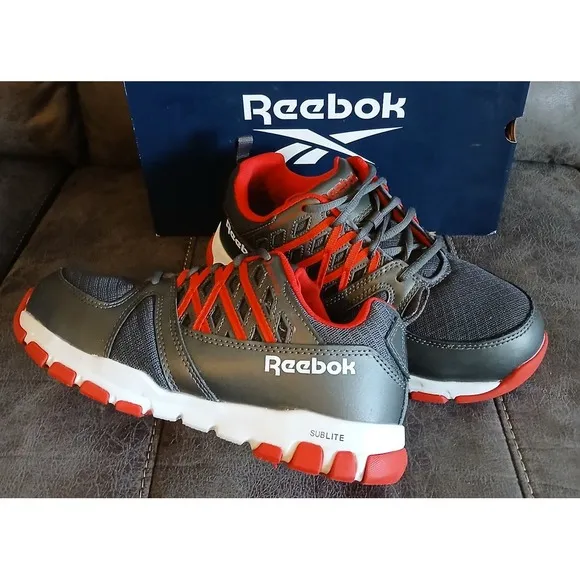 Reebok Men's Sublite Work ASTM STYLE F2413-18 Athletic M/I/C/EH Safety Shoe #785