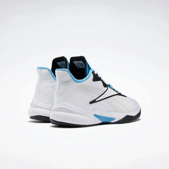 Reebok More Buckets GY9688 Sneakers Mens US 9 White Blue Basketball Shoes EFAS78
