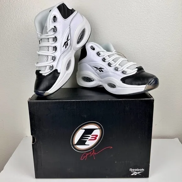 Reebok Question Mid 'Why Not Us?' GX5260 Basketball Shoes/Sneakers Size 7.5