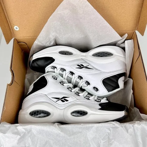 Reebok Question Mid 'Why Not Us?' GX5260 Basketball Shoes/Sneakers Size 7.5