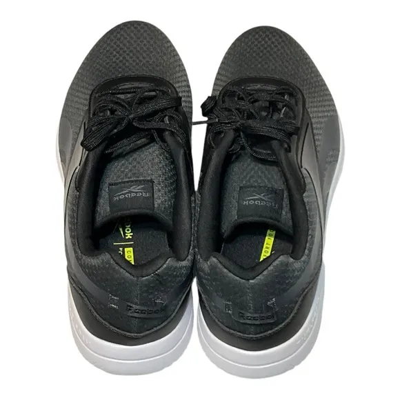 Reebok Stridium 2 Core Walking Shoes Black/Cold Grey 7/Ftwr White Sneakers 10.5
