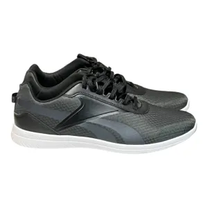 Reebok Stridium 2 Core Walking Shoes Black/Cold Grey 7/Ftwr White Sneakers 10.5