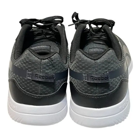 Reebok Stridium 2 Core Walking Shoes Black/Cold Grey 7/Ftwr White Sneakers 10.5