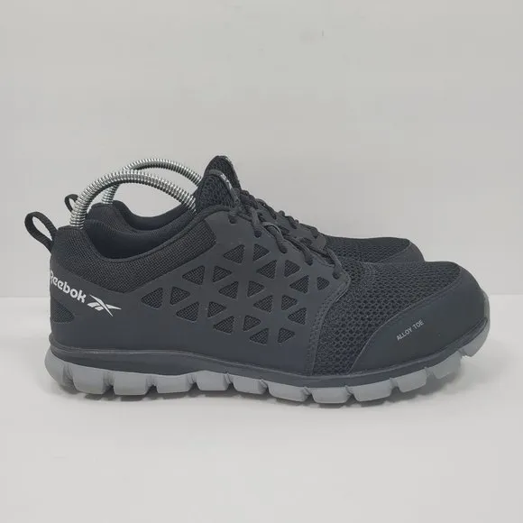 Reebok Sublite Cushion Men's Work Shoes Black RB4041 US Size 10.5