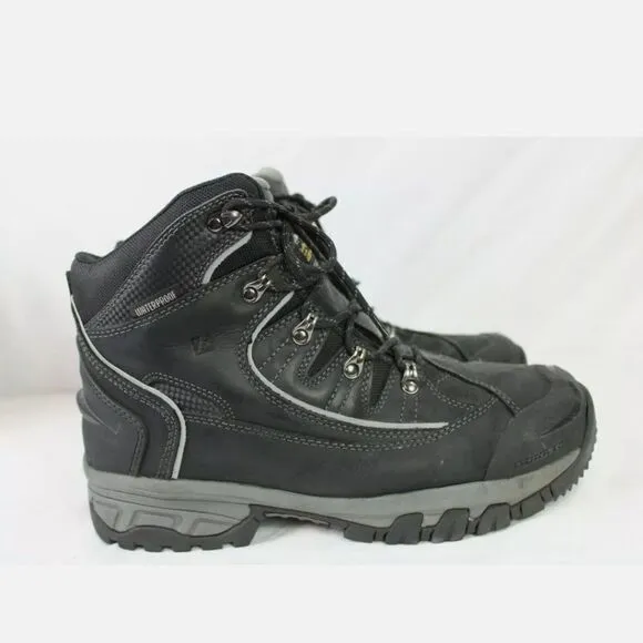RefrigiWear Mens Steel Toe Vibram Safety Boots Sz 12 Waterproof 1160CR 400 GRAMS