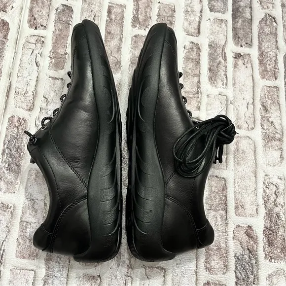 Remonte Liv Sneakers Lite n Soft Shoes Womens 7.5 EU 38 Black Leather Minimalist