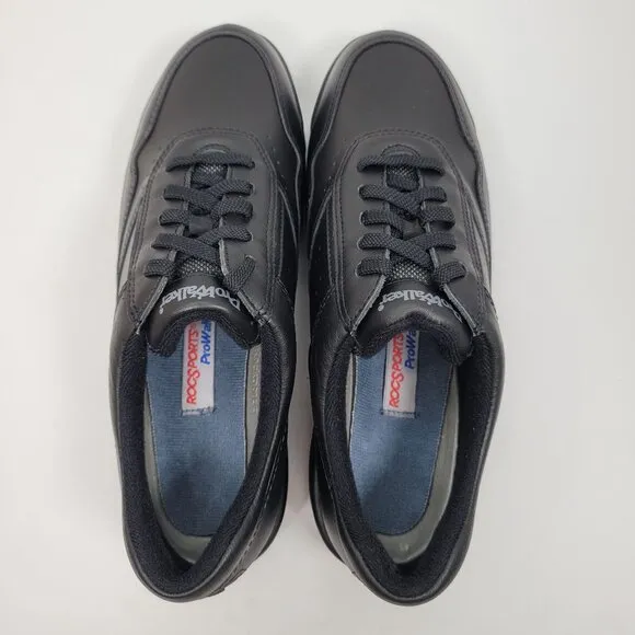 Rockport M7108 Prowalker Men's Black Walking Shoes US Size 8M NWB
