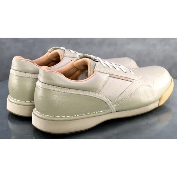 Rockport Prowalker $120 Men's Comfort Walking Shoes Size 11 Leather Beige K71110
