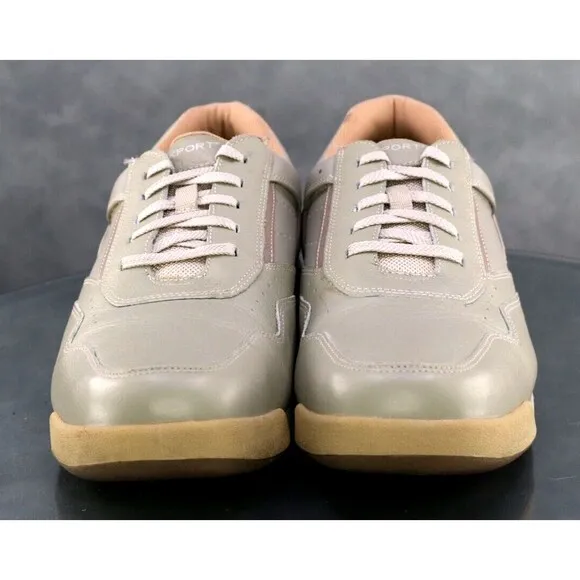 Rockport Prowalker $120 Men's Comfort Walking Shoes Size 11 Leather Beige K71110