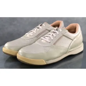 Rockport Prowalker $120 Men's Comfort Walking Shoes Size 11 Leather Beige K71110