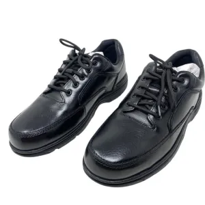 Rockport Ridgefield Eureka Walking Shoes Men’s Size 11 Black Leather NWOB
