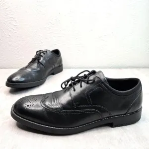 Rockport Wing Tip Oxford Dress Shoes Mens 12 Preppy Work Comfort Brogue Loafers