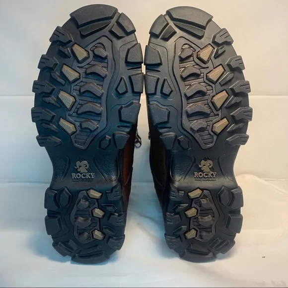 Rocky Sport Utility Max Brown Boots Extra Wide
