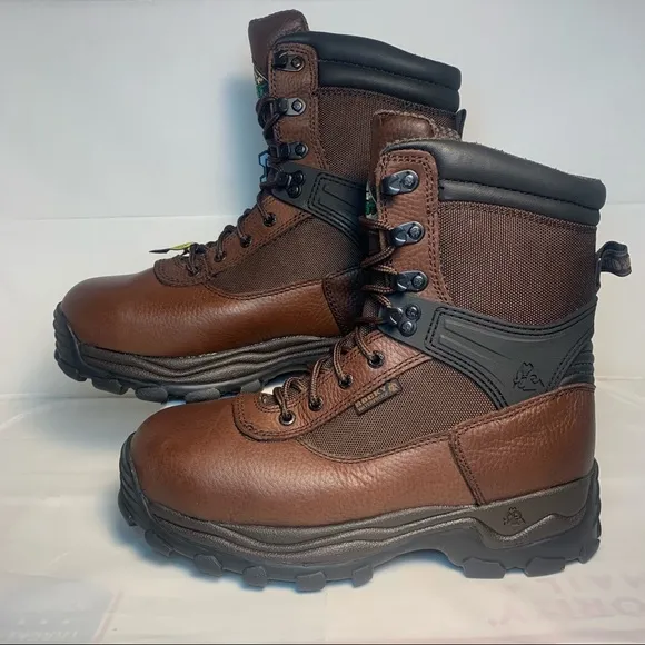 Rocky Sport Utility Max Brown Boots Extra Wide